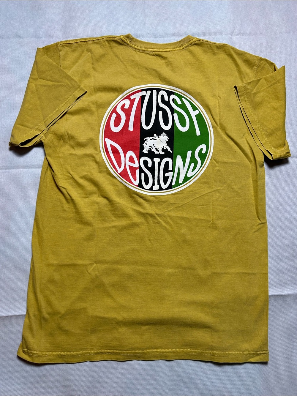 Stussy t-shirt with back graphic size medium